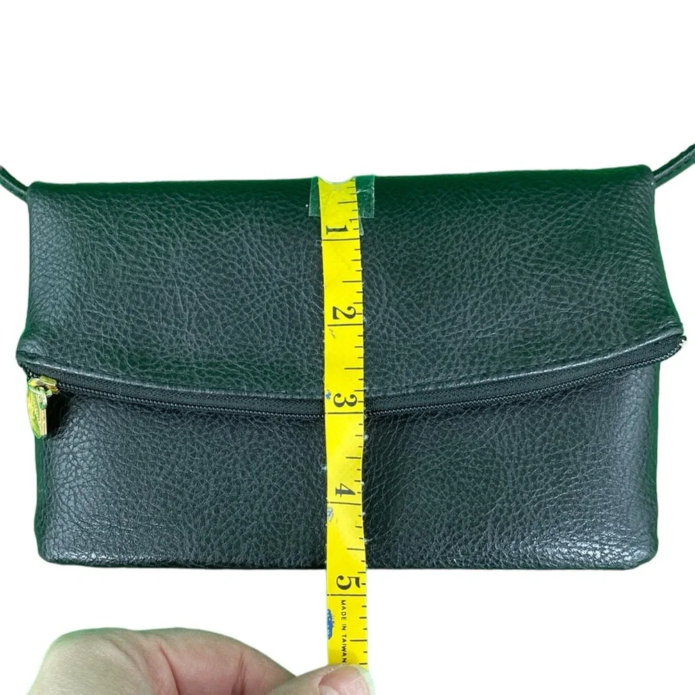 PG Sport Black Faux Leather Crossbody Bag - Picture 12 of 17
